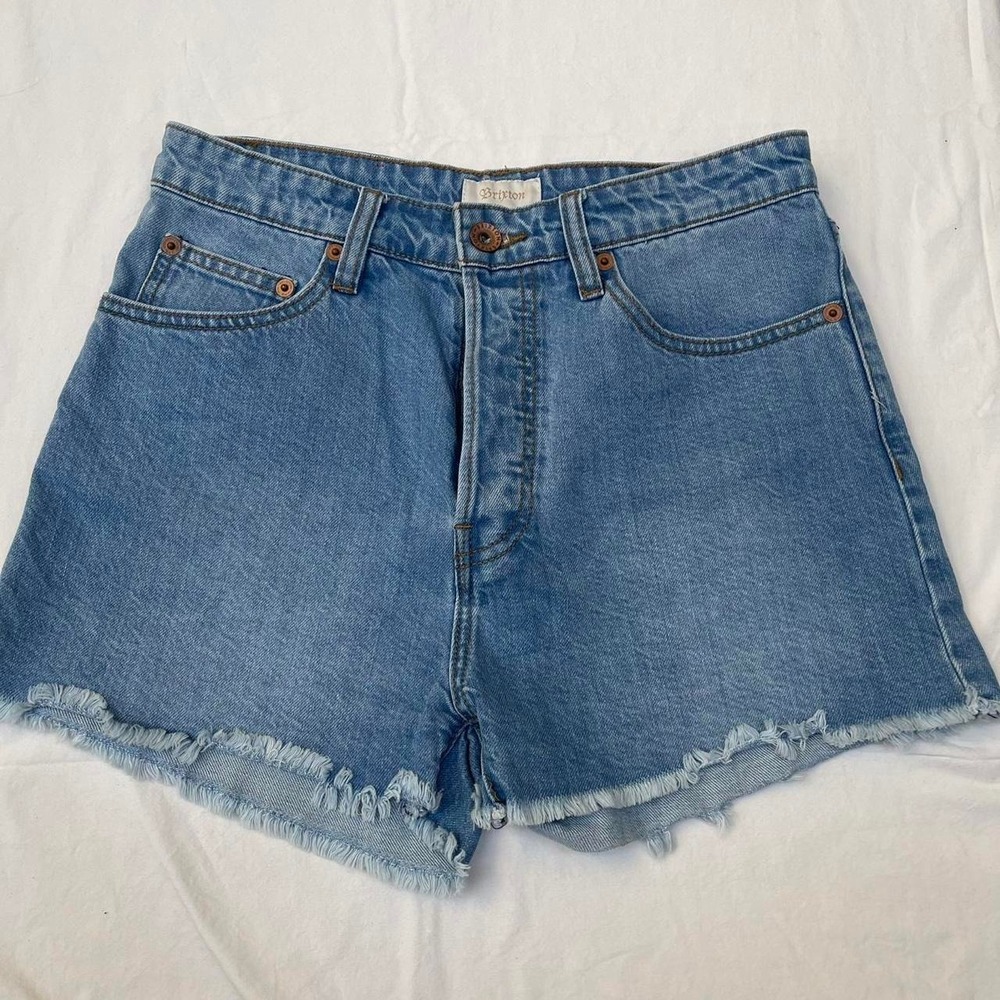 Braxton blue denim shorts